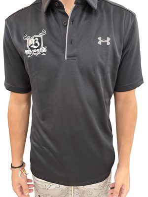 POLO DE HOMBRE NEGRA LARGE UNDERARMOUR