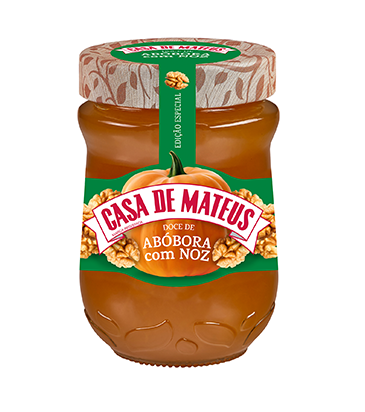 Doce De Abóbora Com Noz /Casa De Mateus 345gr