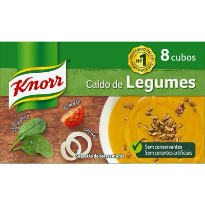 Knorr caldo de legumes 80gr