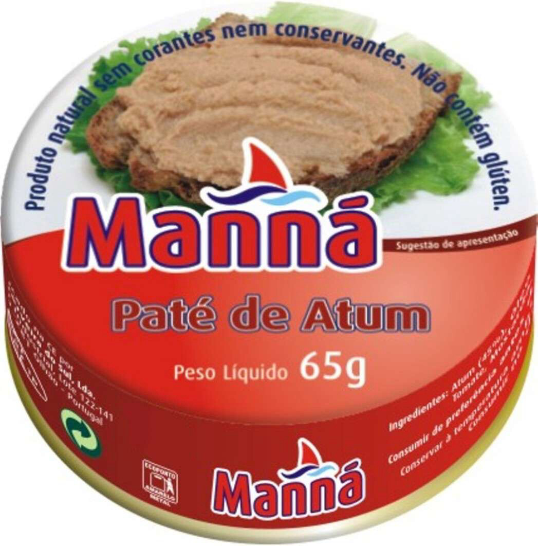 Patê De Atum Manna65g