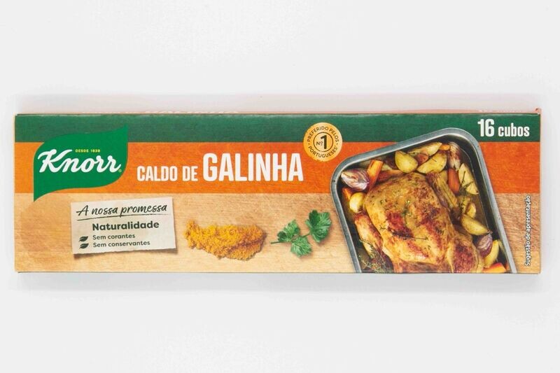 Knorr-Hühnerbrühe (16 Würfel) 160gr Knorr-Hühnerbrühe (16 Würfel) 160gr