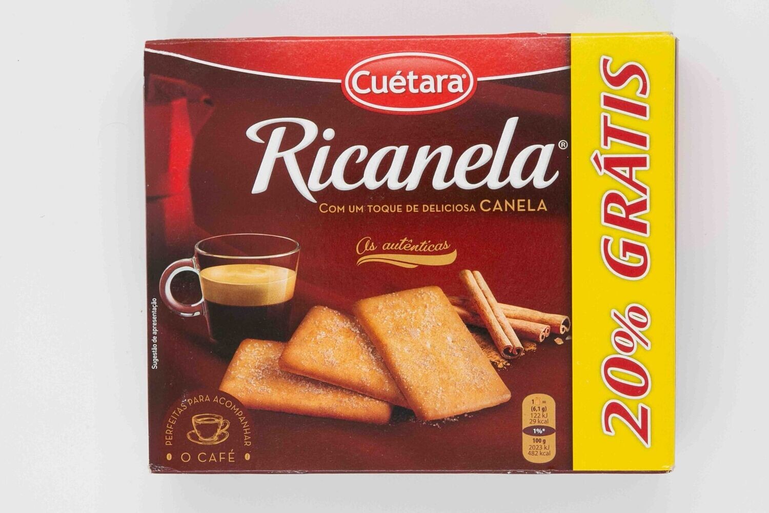 Ricanela Kekse/Bolachas Com Canela 426gr