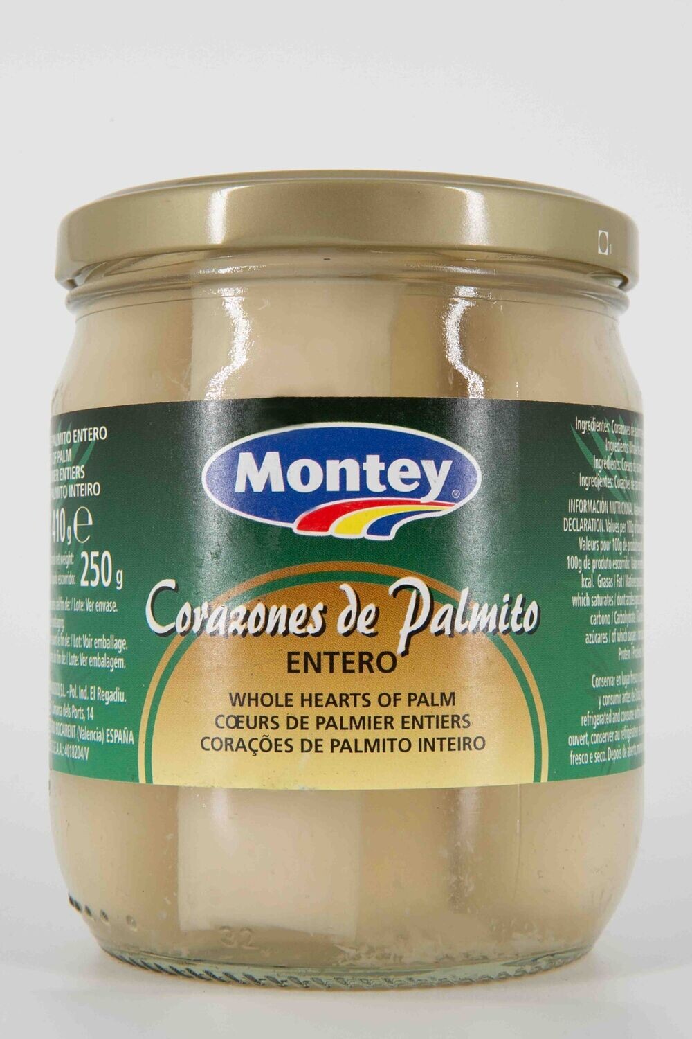 Herzen aus Palmen/Coracoes de Palmito 410gr