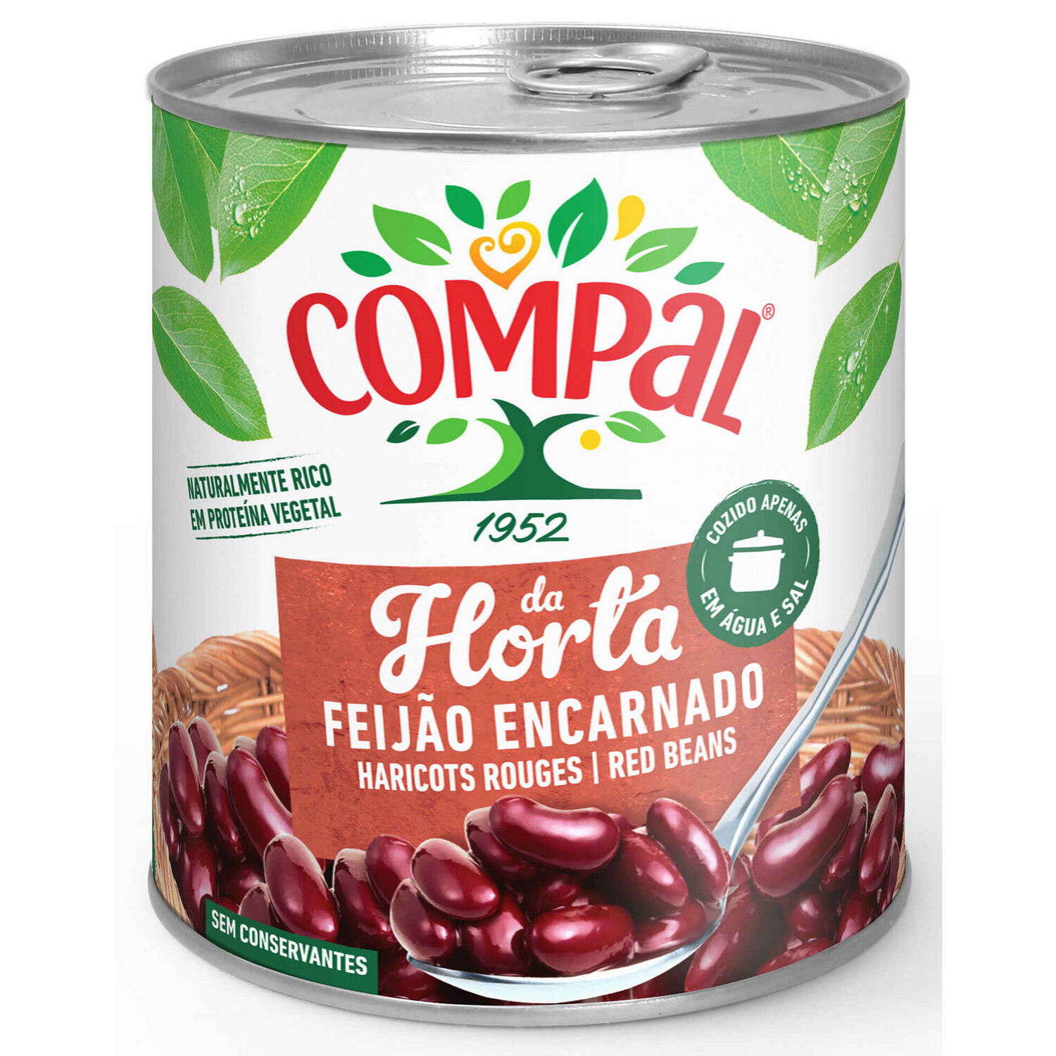Feijão Encarnado Compal /Rot Bohnen 845gr
