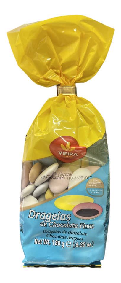 Amêndoas com chocolate