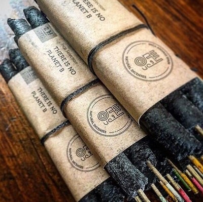Natural Incense in Stick There Is No Planet B Box 6 Pcs