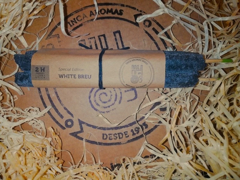 natural incense White Breu Box 4 Pcs