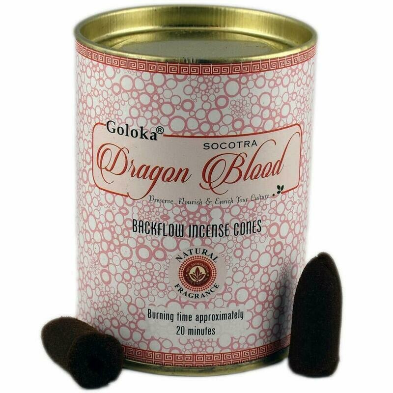 Goloka Blood of Dragon - 24 Back flow incense cones