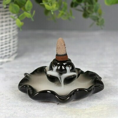 Backflow Incense Holder For Cones The Lotus Pool