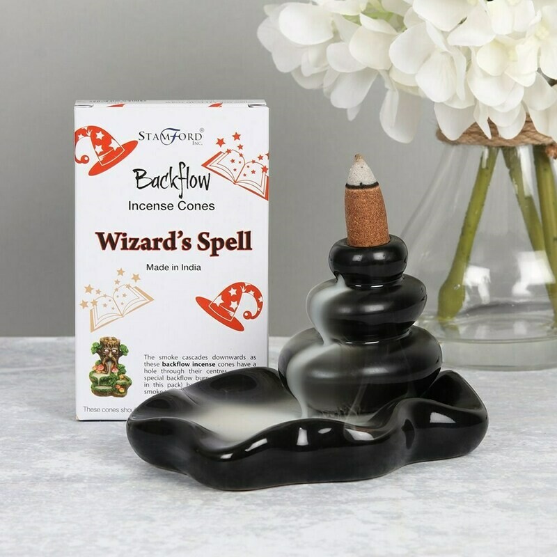 Wizards Spell - Patchouli - Stamford - Back Flow Cones