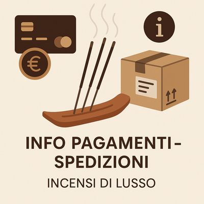 Info Pagamenti - Spedizioni