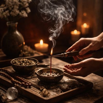 Perché l’incenso non è un oggetto, ma un gesto.