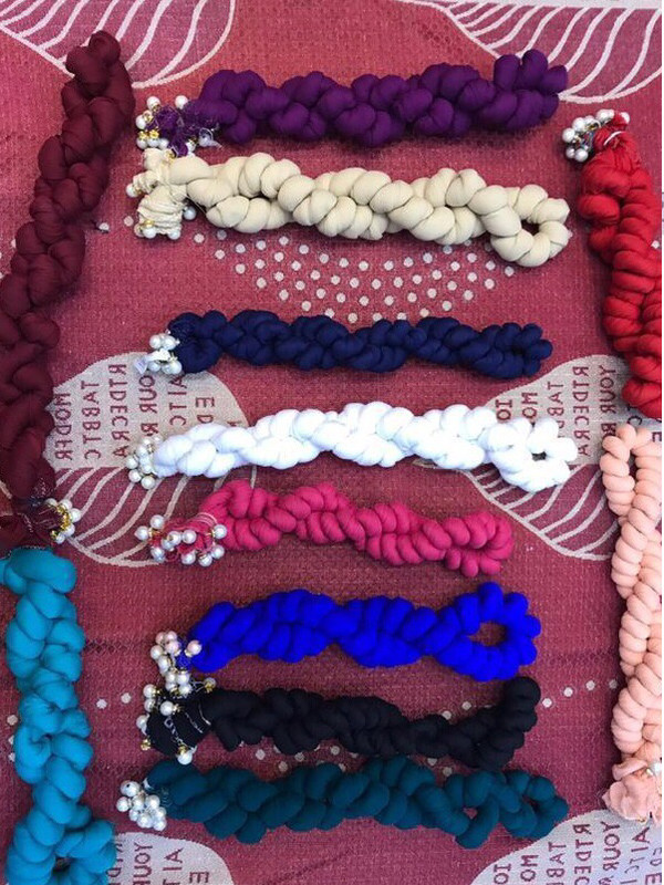 Chiffon Crash Pearls Dupata