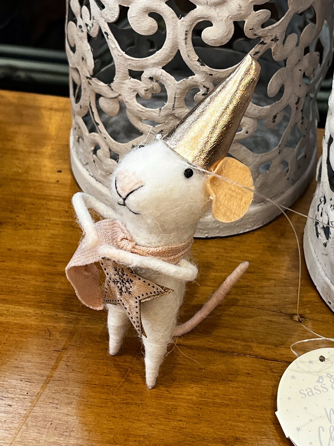 Star Mouse Felt Decoration