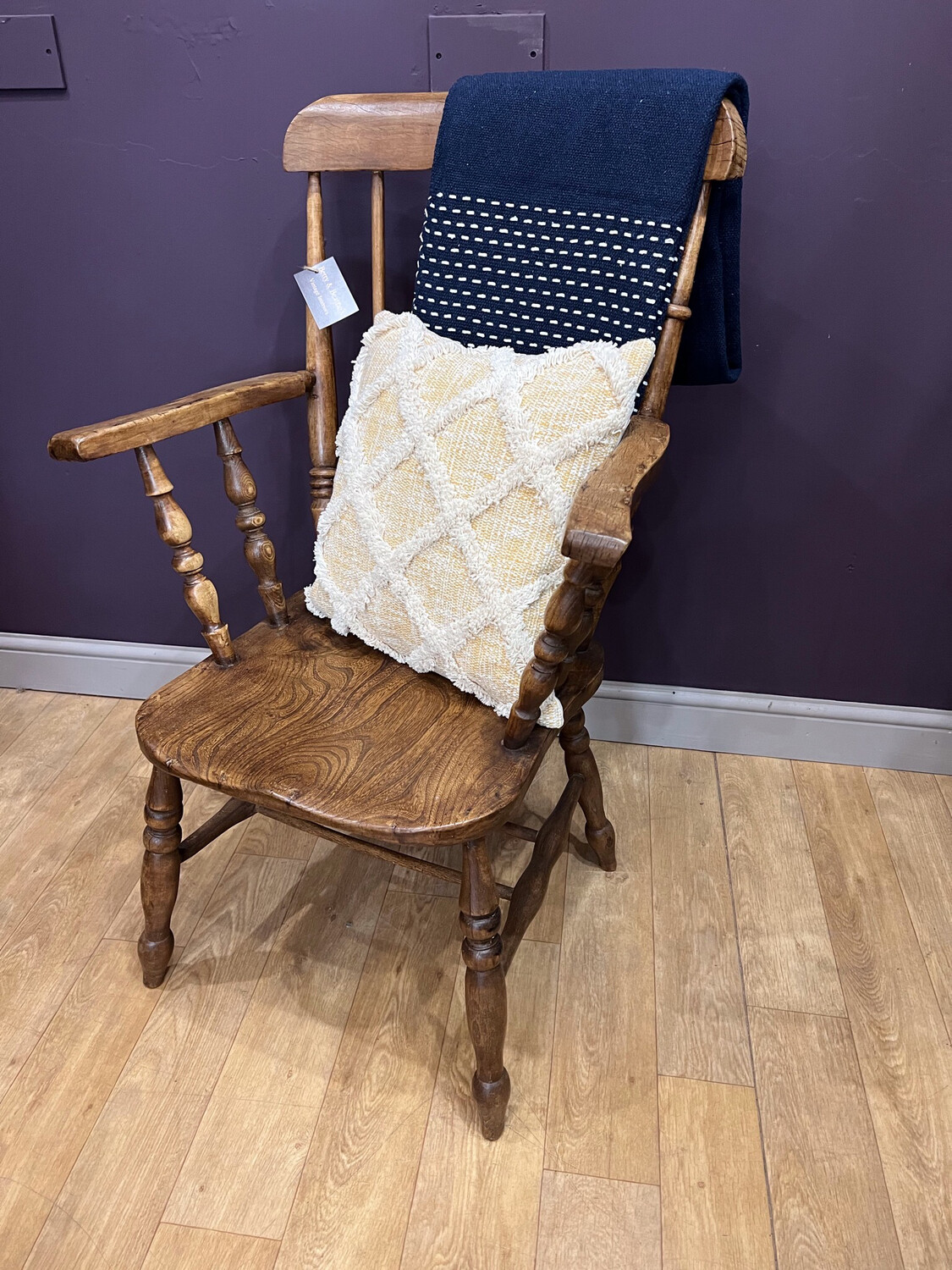 Windsor Style Carver Chair - High Back