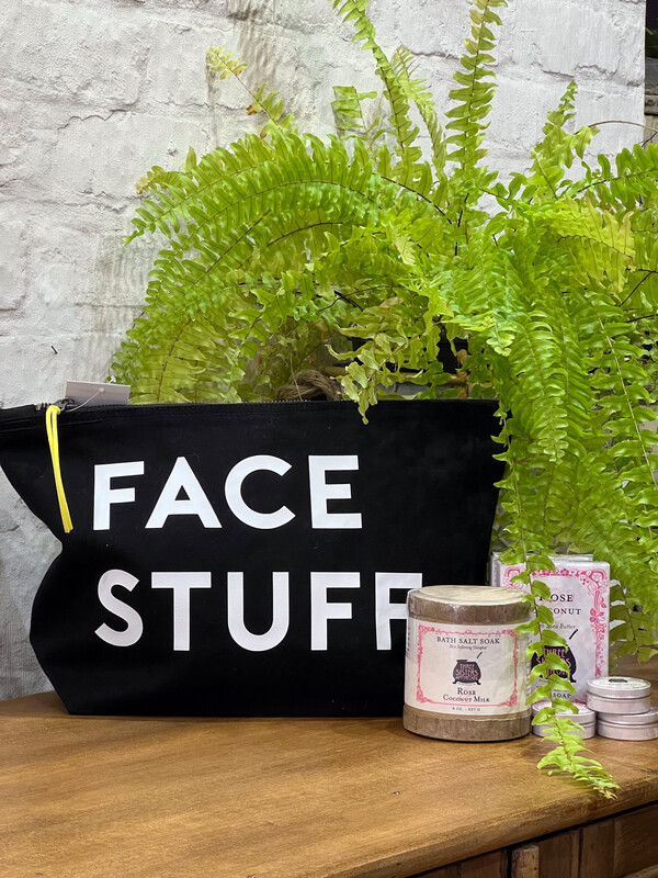 ‘FACE STUFF’ Wash Bag Pouch
