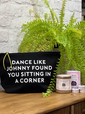 ‘DANCE LIKE JOHNNY FOUND YOU SITTING IN A CORNER’ Pouch