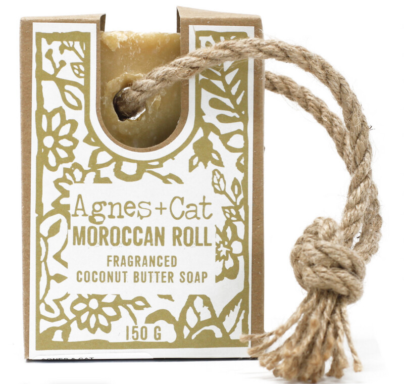 Agnes &amp; Cat Soap On A Rope - Moroccan Roll