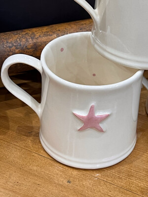 Shaker Mug - Pink Star 250ml
