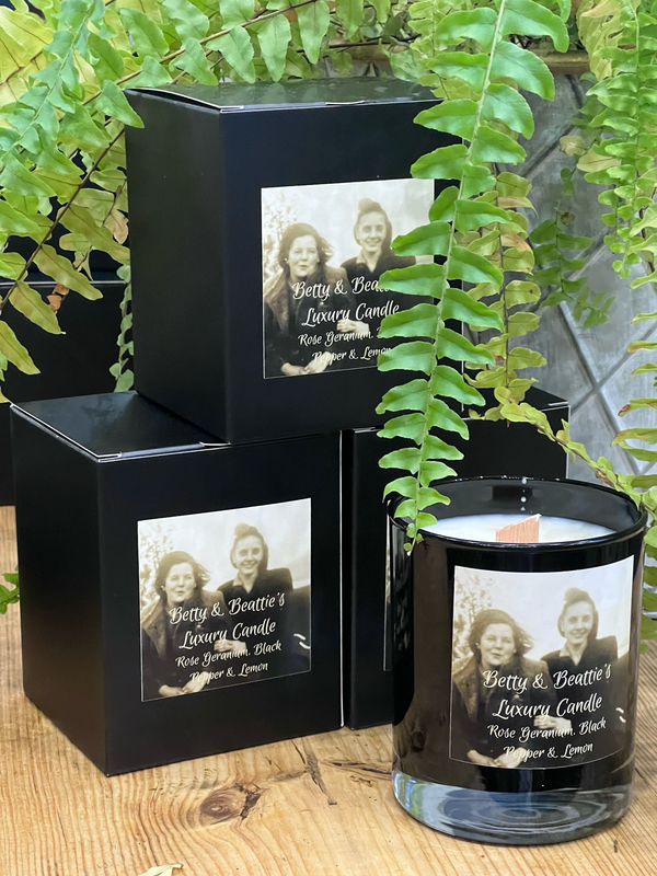 Luxury Soy Wax Candle - Sea Salt &amp; Sage