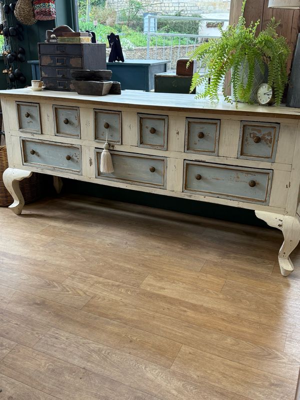 Vintage French Sideboard / Console Table