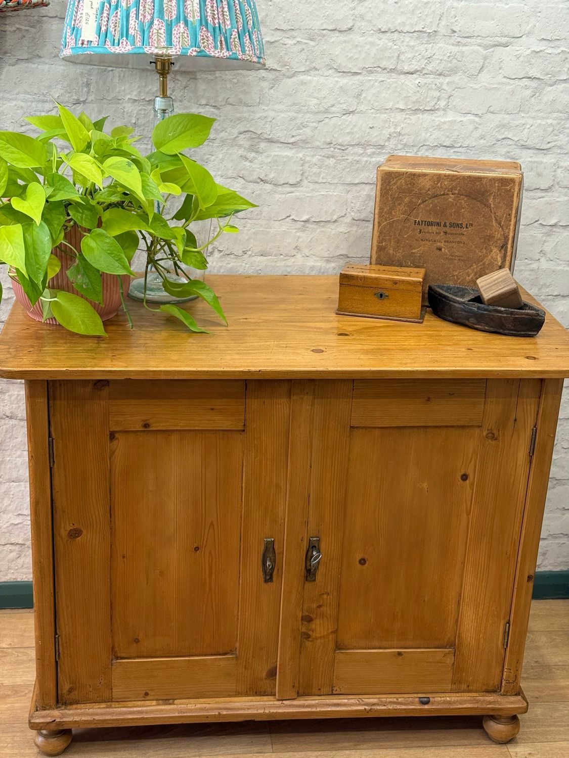 Antique Pine Sideboard / Cupboard