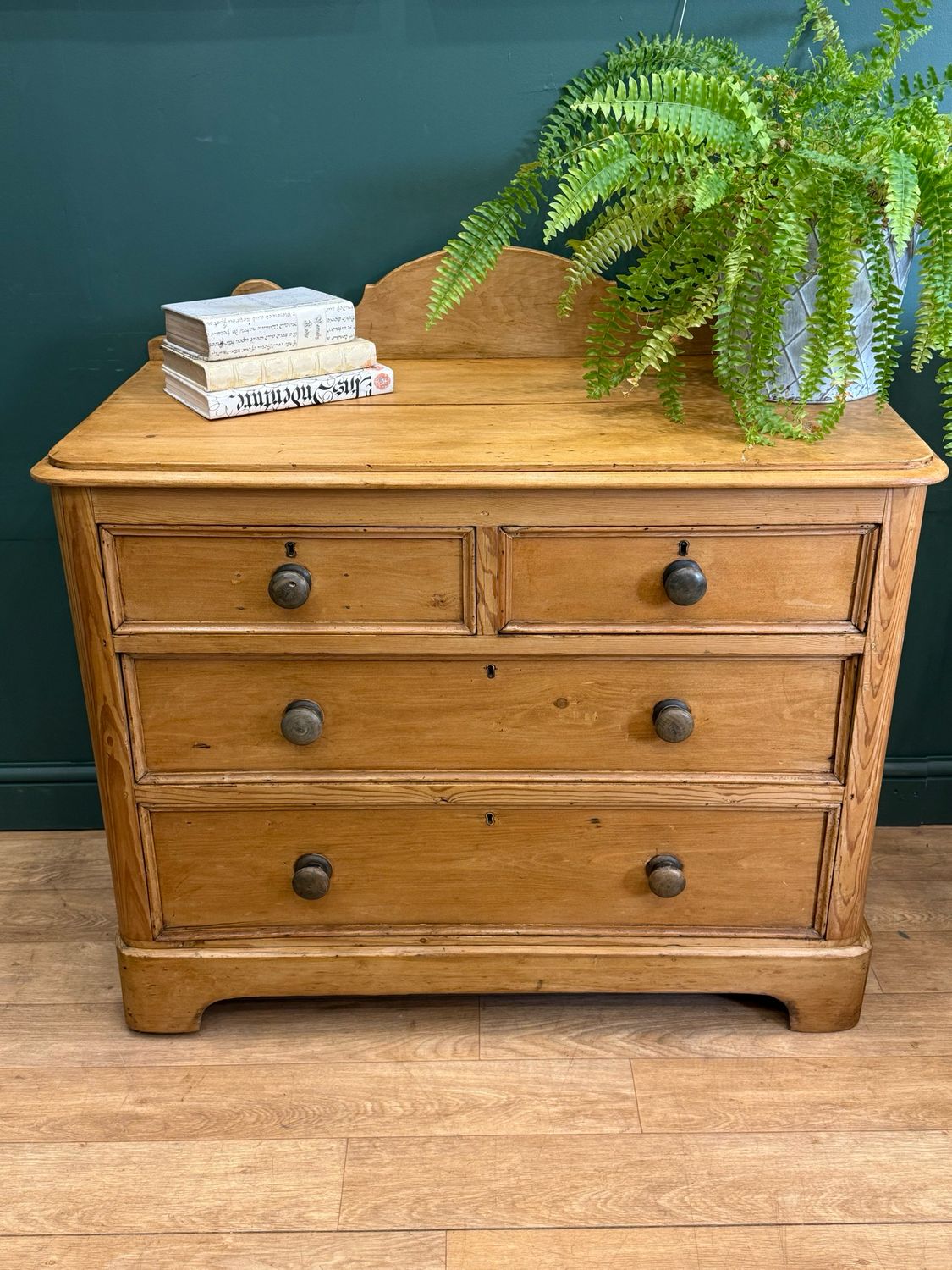 Victorian Pine Chest Of Drawers