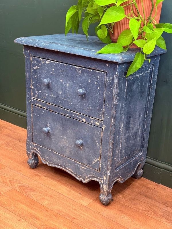 Hand Painted French Style Side Table