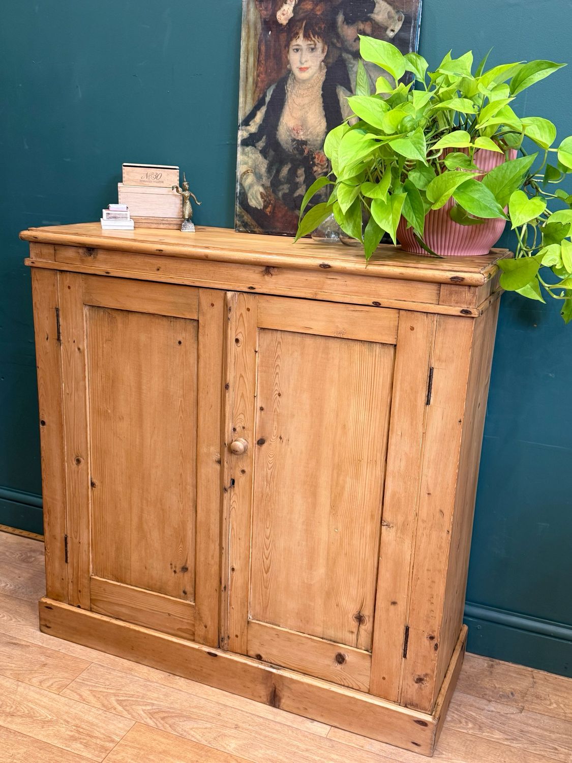 Antique Pine Cupboard / Cabinet / Sideboard