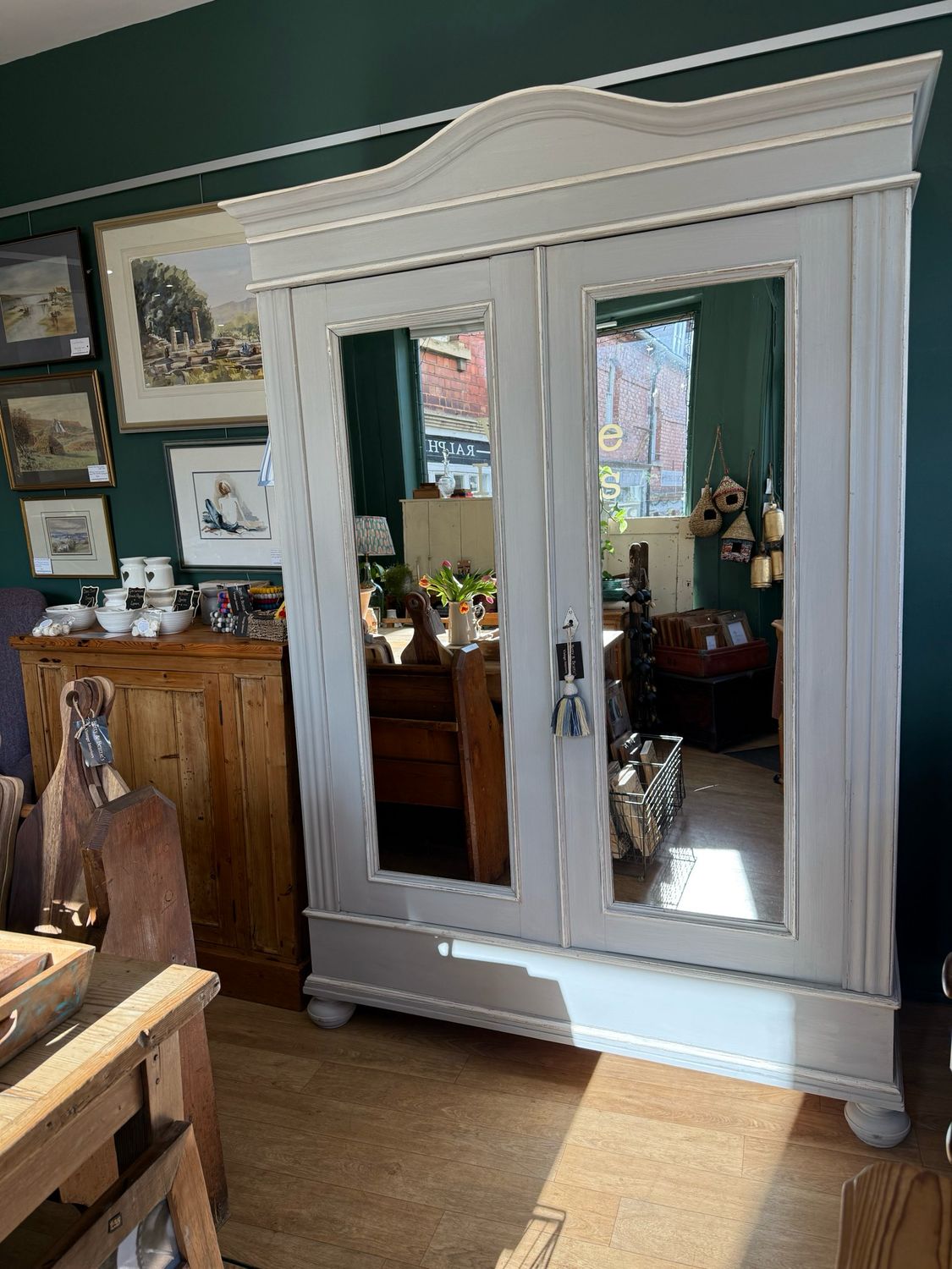 Vintage Knockdown Wardrobe / Armoire