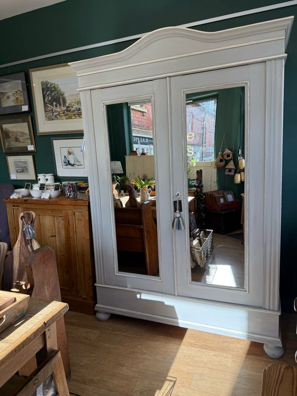 Vintage Knockdown Wardrobe / Armoire