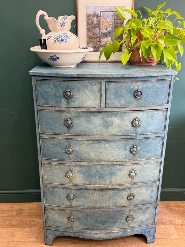 Vintage Chest Of Drawers - Hand Painted