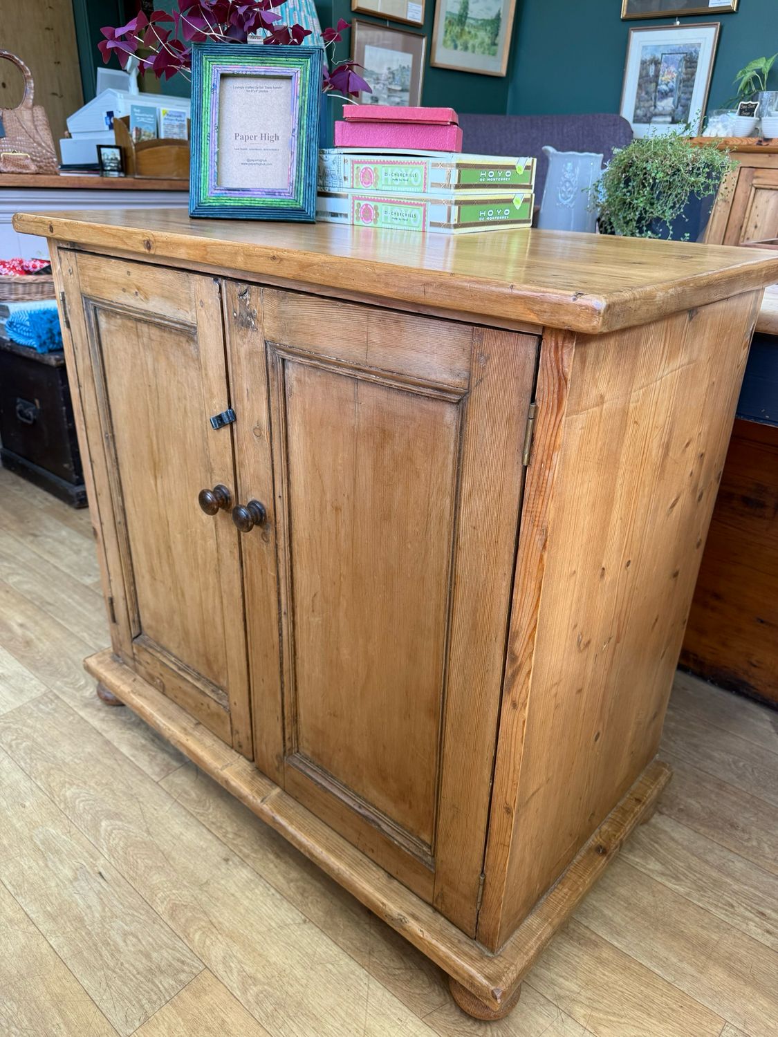 Antique Pine Sideboard / Dresser / Cabinet