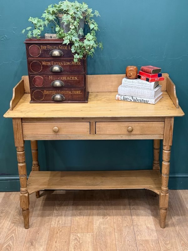 Antique Pine Washstand / Hallway Table Antique Pine Washstand / Hallway Table