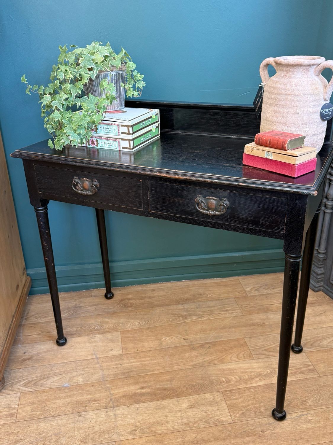 Late Victorian Painted Table / Desk / Console