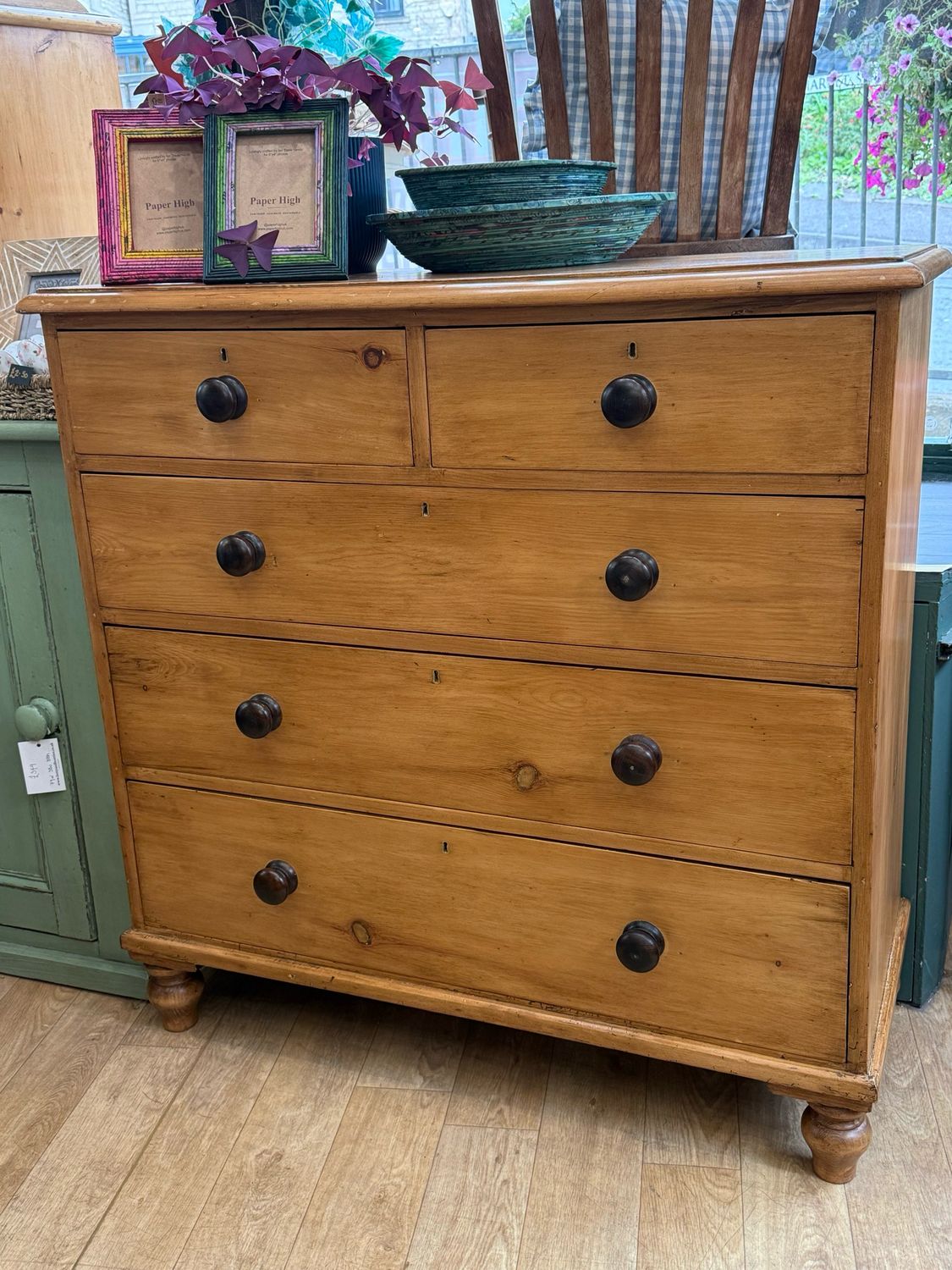 Antique Victorian Pine Chest Of Drawers Antique Victorian Pine Chest Of Drawers
