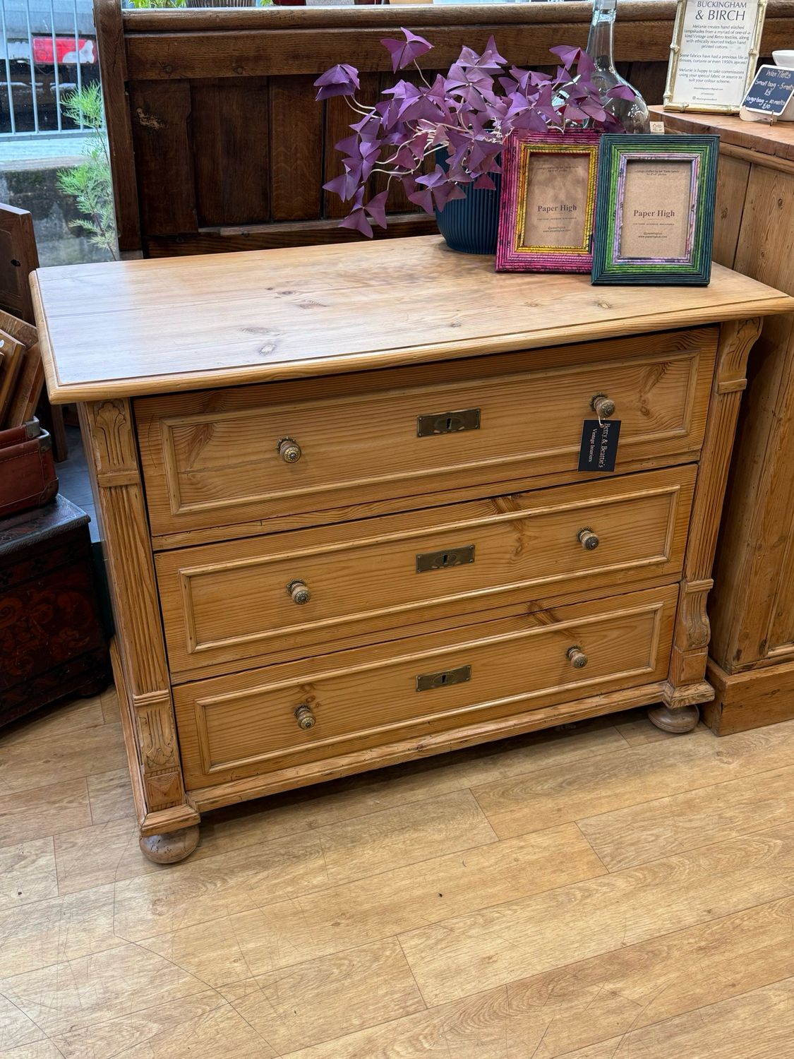 Vintage Pine Chest Of Drawers Vintage Pine Chest Of Drawers