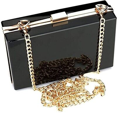 Transparent Acrylic Ladies Clutch