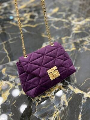 Ladies Velvet Bags