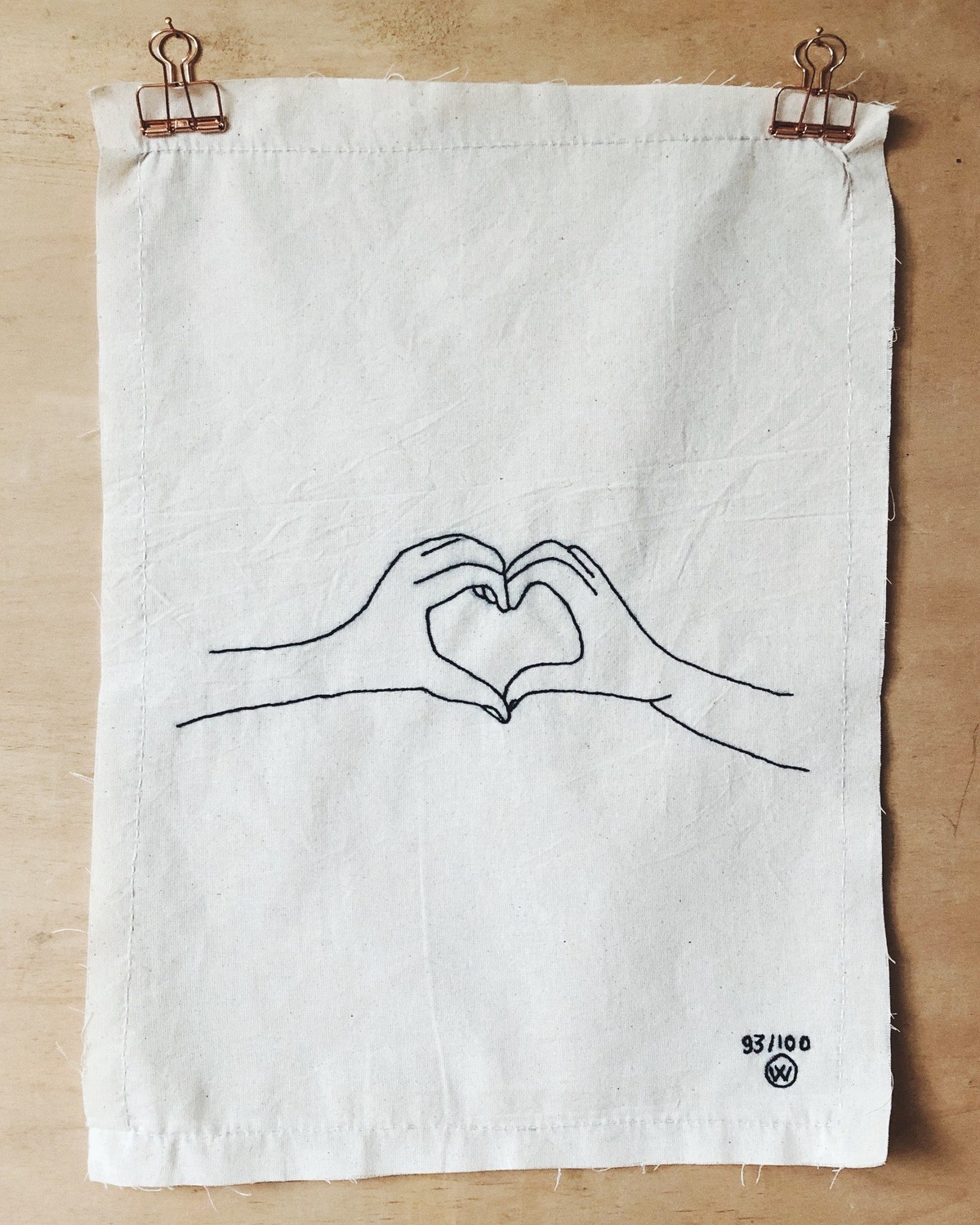 Stitched art LEMONWISE