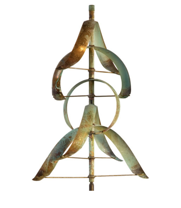 Eclipse Wind Sculpture Copper