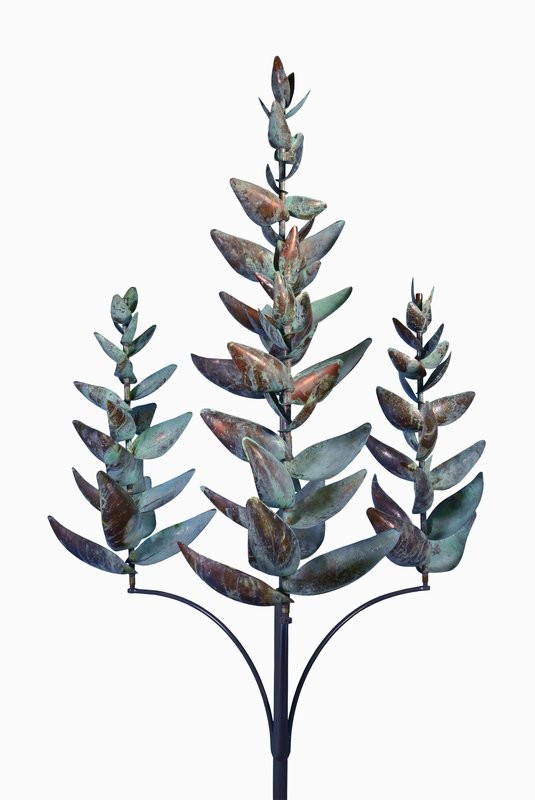 Garden of Ginger Wind Sculpture Copper