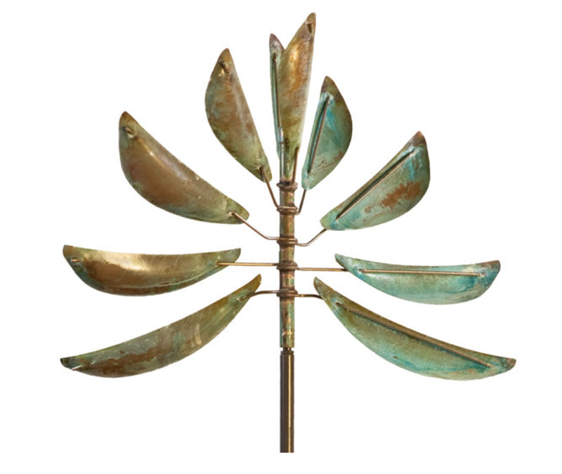 Guardian Angel Wind Sculpture Copper
