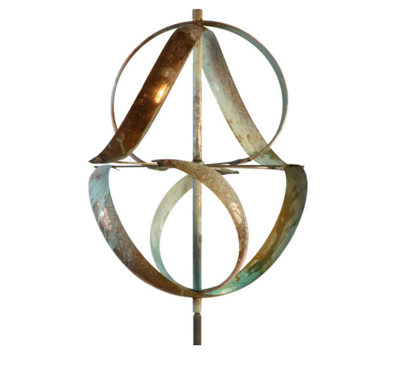 Meridian Wind Sculpture Copper