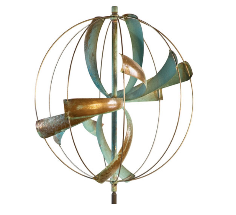 Nebula Wind Sculpture Copper