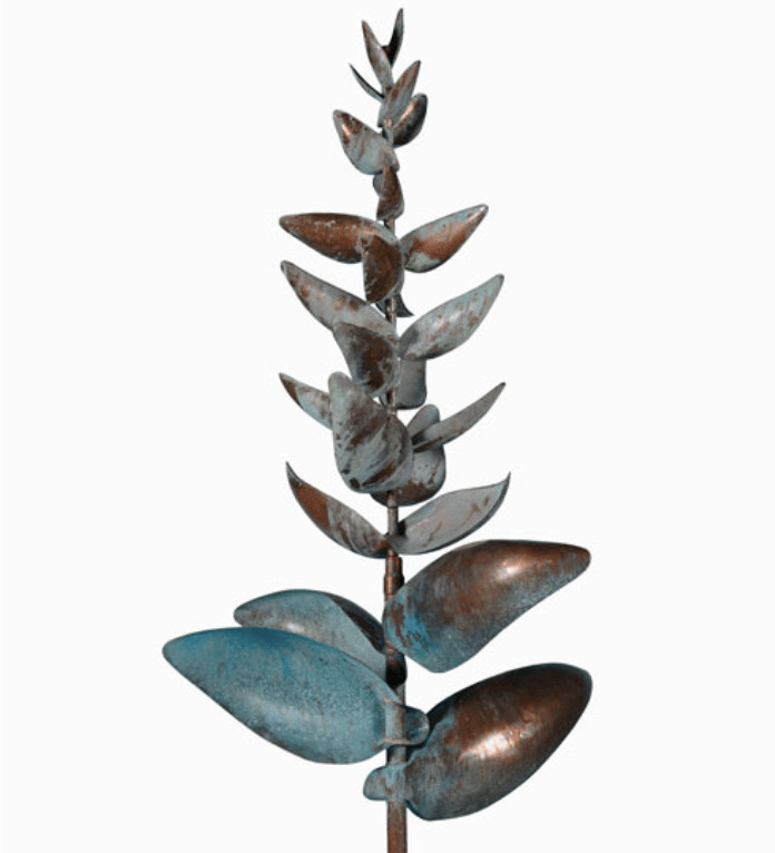 Red Ginger Extra Large Wind Sculpture Copper