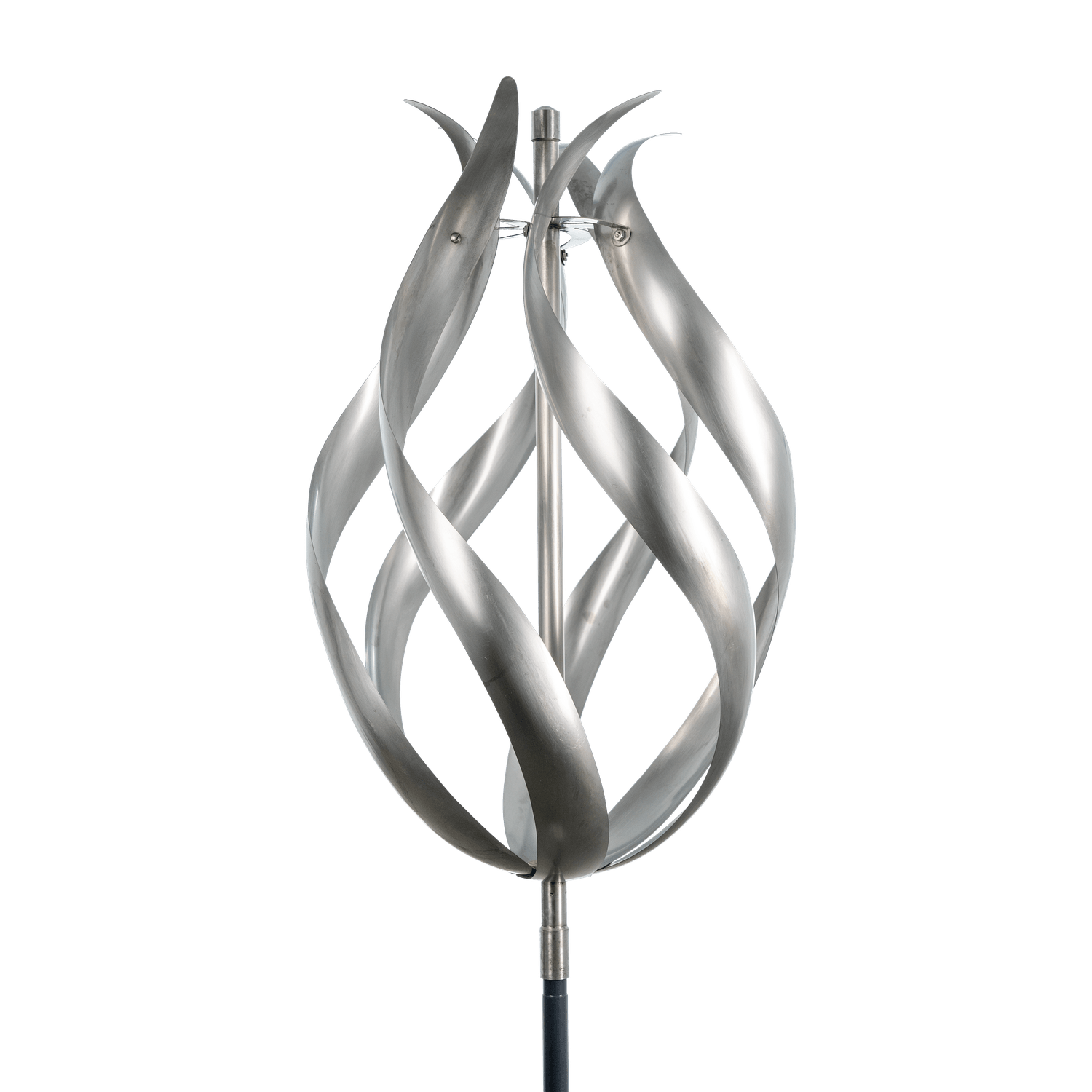 Flame Wind Sculpture Stainless
