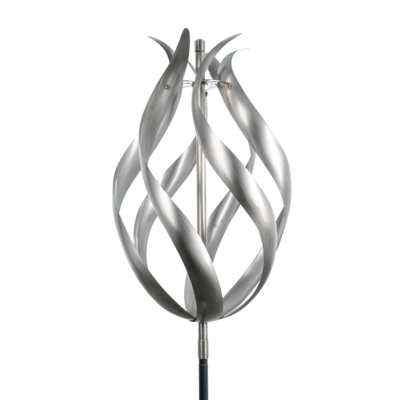 Flame Wind Sculpture Stainless