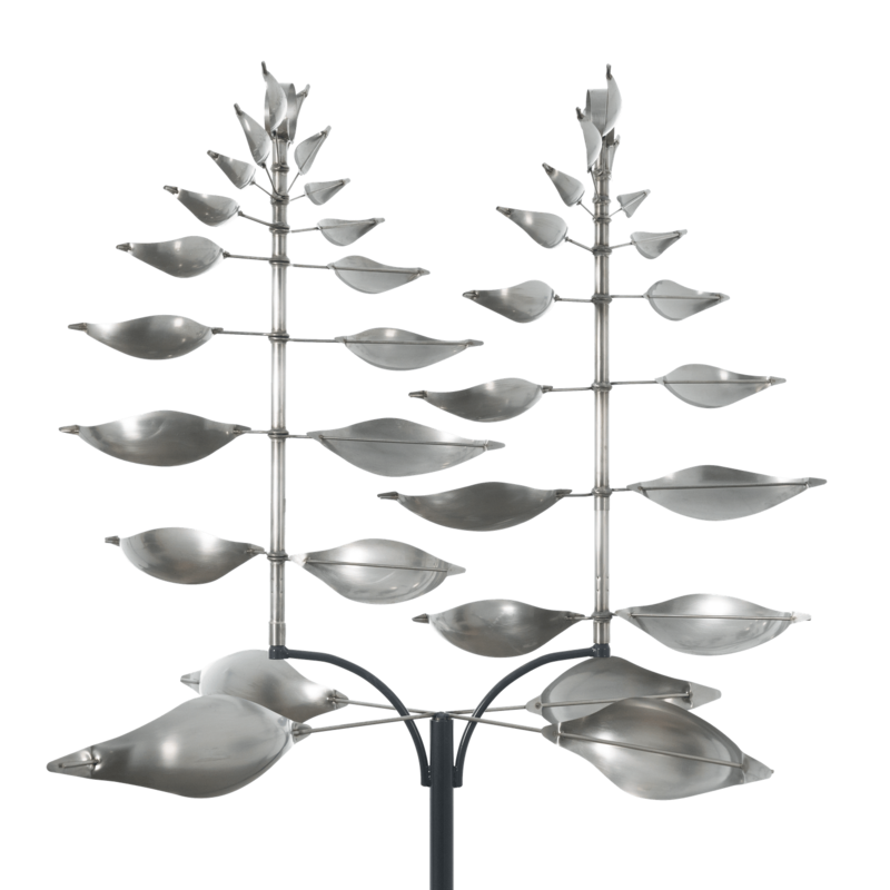 Gemini Wind Sculpture Stainless