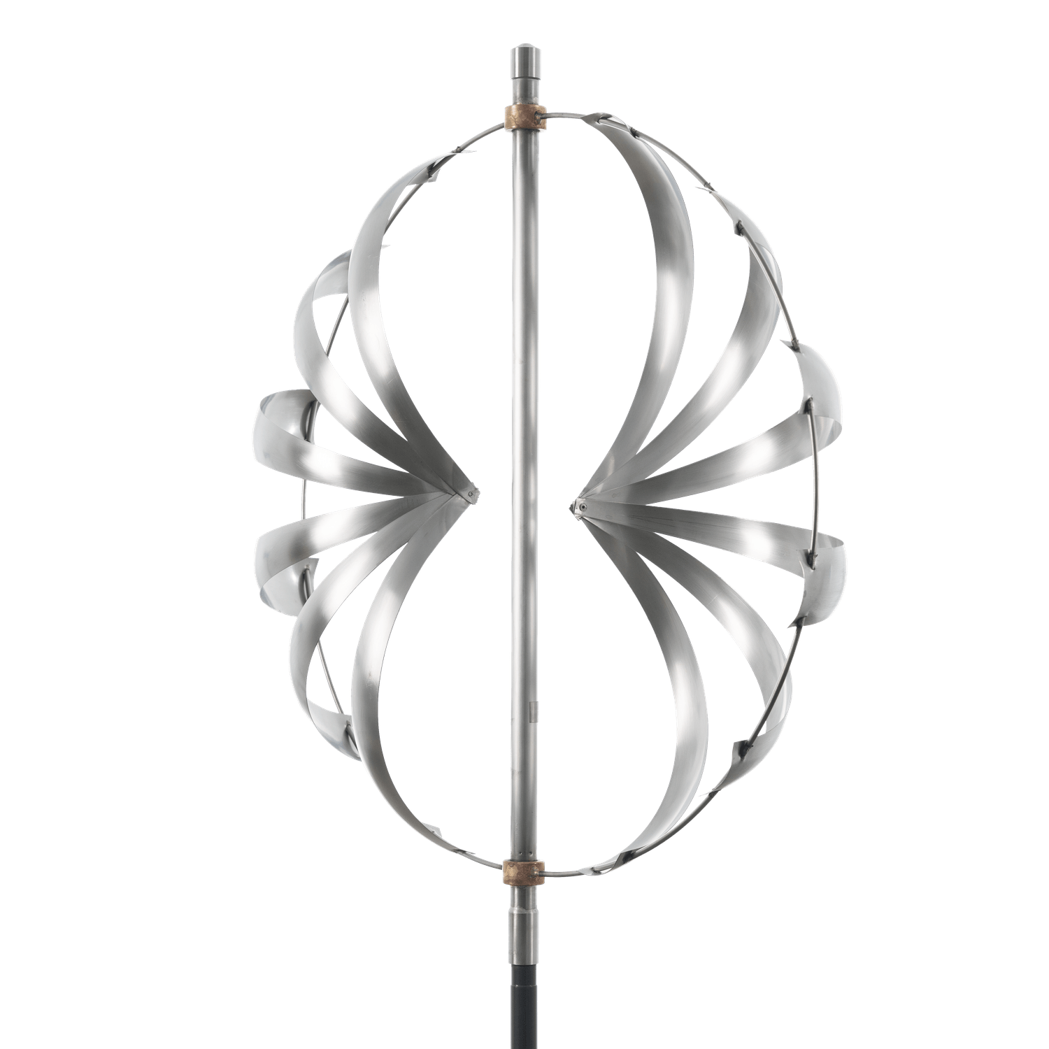 Mandala Wind Sculpture Stainless